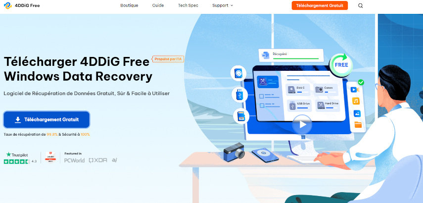 4ddig free hard drive recovery software